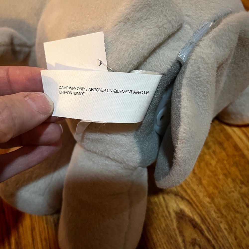 Baby GUND Baby Animated Flappy The Elephant Plush Toy- Plays Peek-A-Boo & Sings - Picture 8 of 10